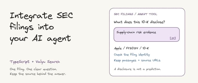 How to Integrate SEC Filings into Your AI Agent