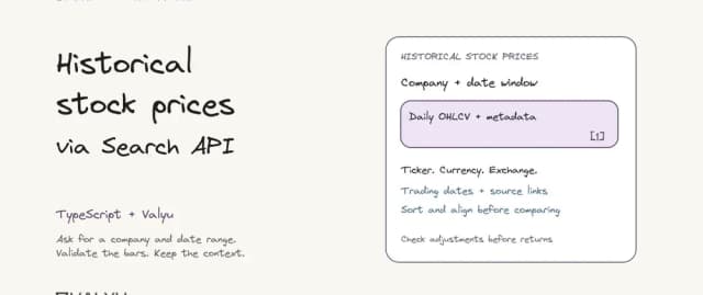 How to Get Historical Stock Prices via Search API